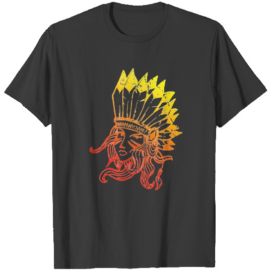 Tiger lily design T-shirt