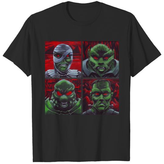 Discover Famed monsters painti T-shirt