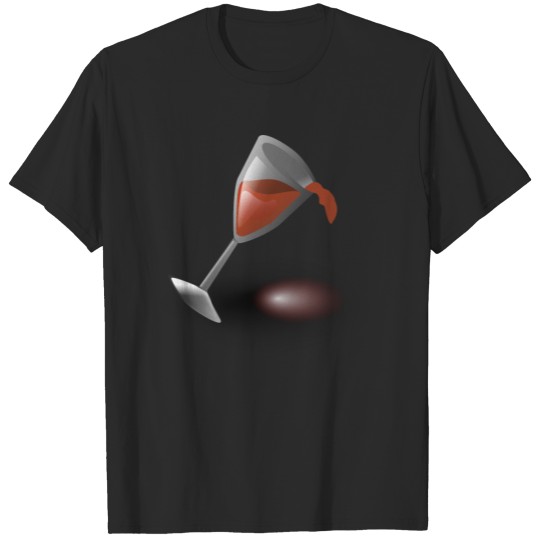 Discover Falling Wine T-shirt