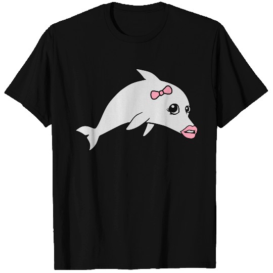 Girl female woman girl sexy hot hot loop sweet cut T-shirt