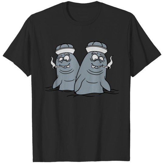 Discover Team 2 friends couple party cool potter smoking we T-shirt