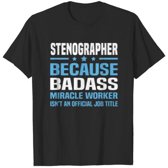 Discover Stenographer T-shirt