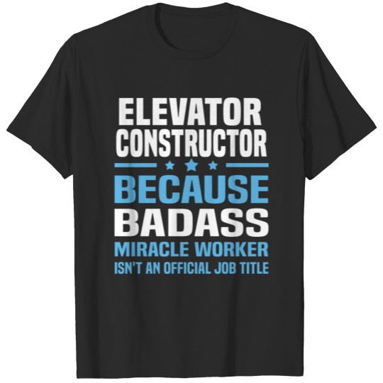 Discover Elevator Constructor T-shirt