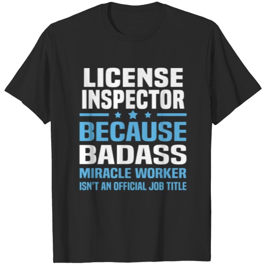 Discover License Inspector T-shirt