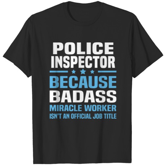 Discover Police Inspector T-shirt