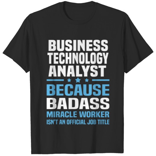 Discover Business Technology Analyst T-shirt