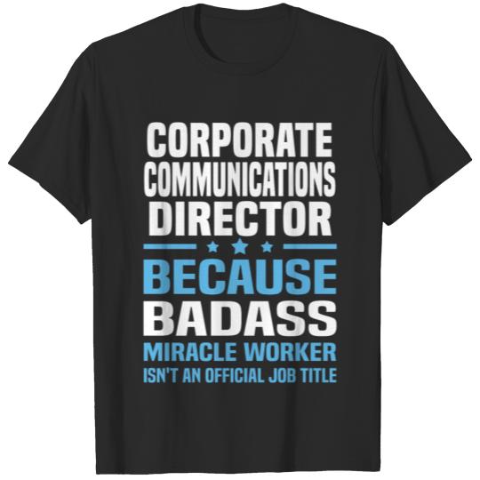 Discover Corporate Communications Director T-shirt