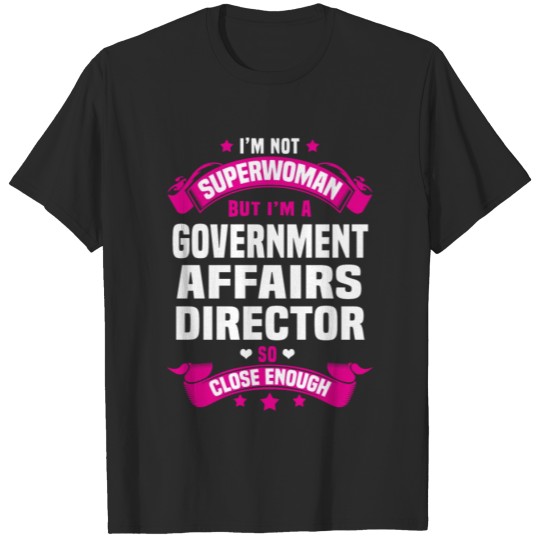 Discover Government Affairs Director T-shirt