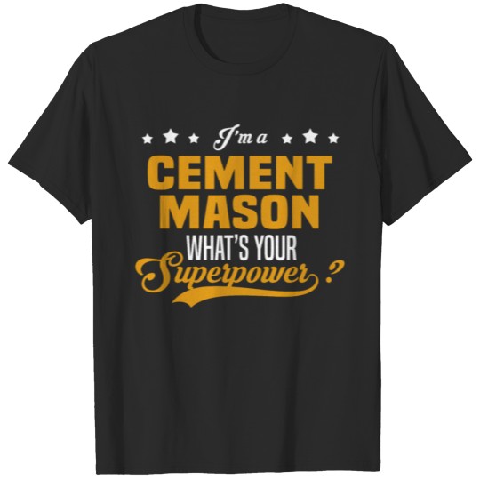 Discover Cement Mason T-shirt