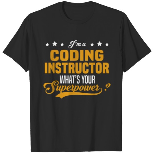 Discover Coding Instructor T-shirt
