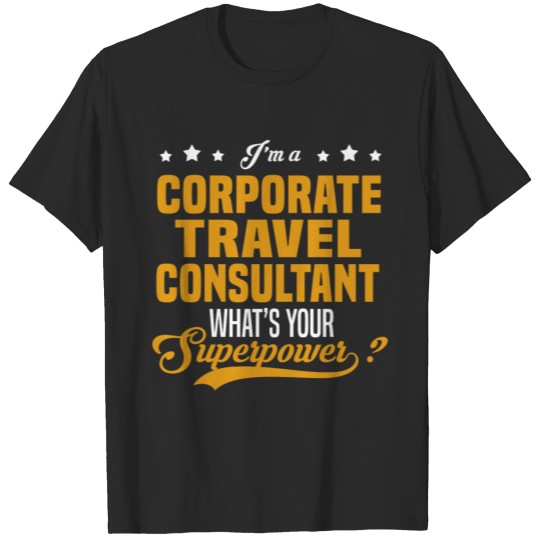 Discover Corporate Travel Consultant T-shirt
