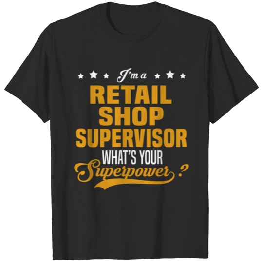 Discover Retail Shop Supervisor T-shirt