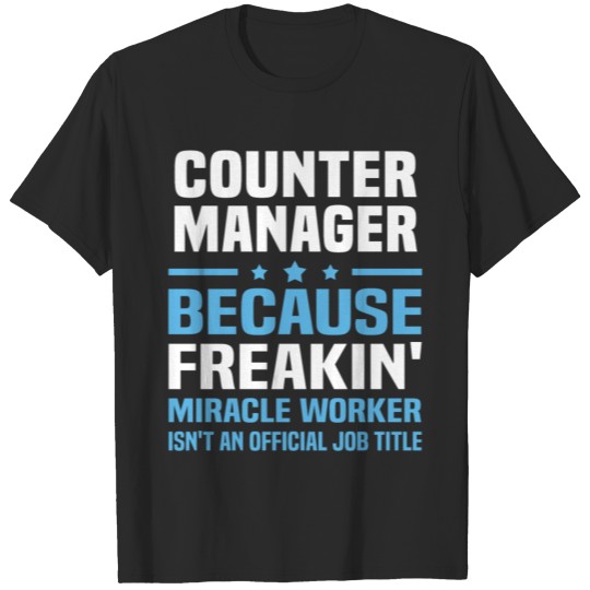 Discover Counter Manager T-shirt