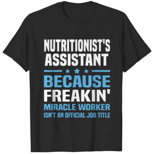 Discover Nutritionist's Assistant T-shirt
