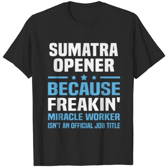 Discover Sumatra Opener T-shirt