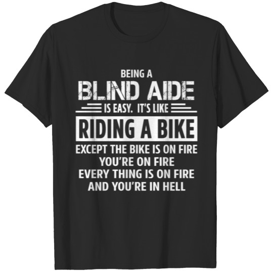 Discover Blind Aide T-shirt