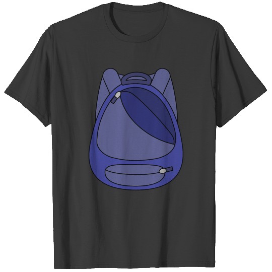 Discover Blue School Bag T-shirt