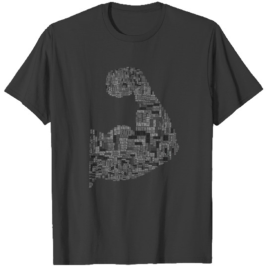 Faith Grayscale T-shirt