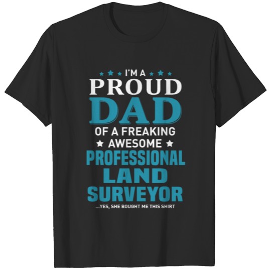Discover Professional Land Surveyor T-shirt