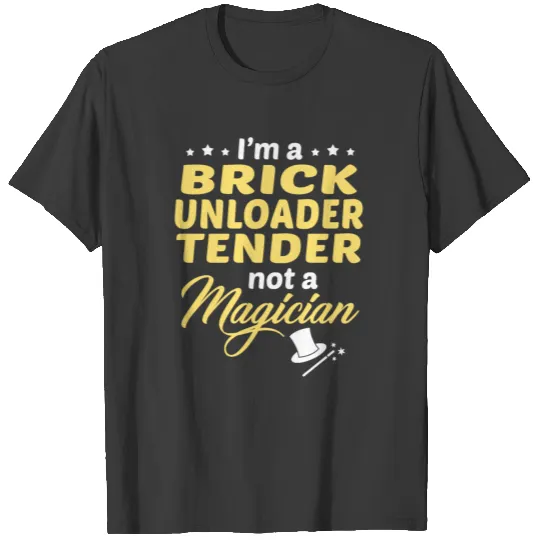 Brick Unloader Tender T-shirt