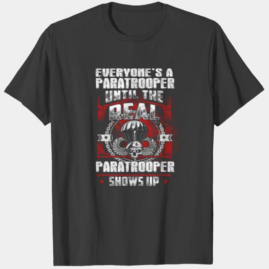 airborne paratrooper, 82nd airborne paratrooper, p T-shirt