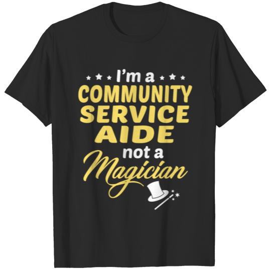 Discover Community Service Aide T-shirt