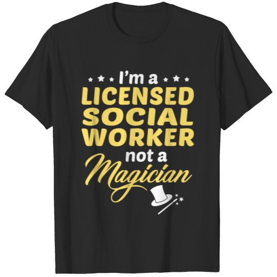 Discover Licensed Social Worker T-shirt