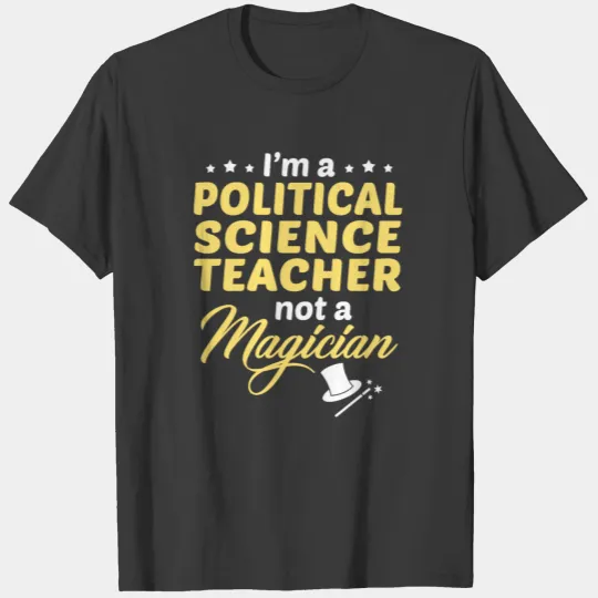 Political Science Teacher T-shirt