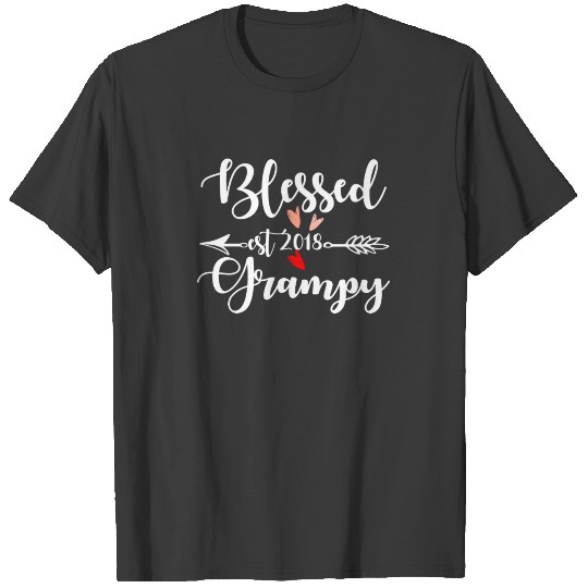 Blessed Grampy Est 2018 T-shirt