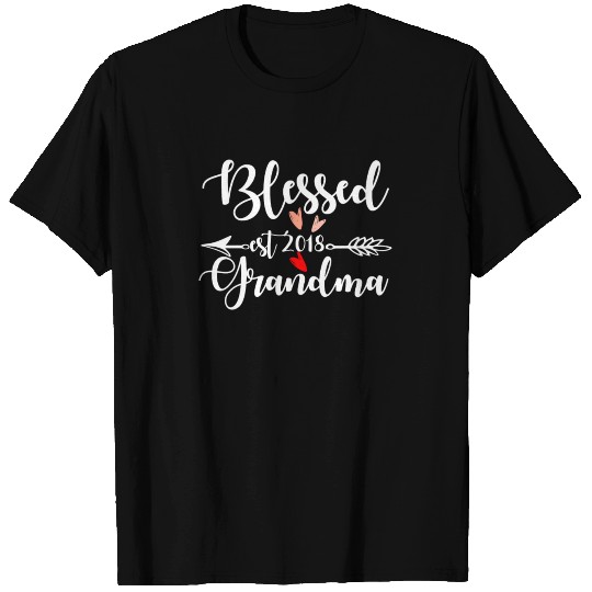 Blessed Grandma Est 2018 T-shirt