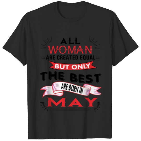 Discover MAY WOMAN T-shirt