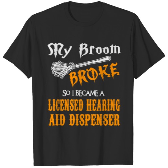 Discover Licensed Hearing Aid Dispenser T-shirt