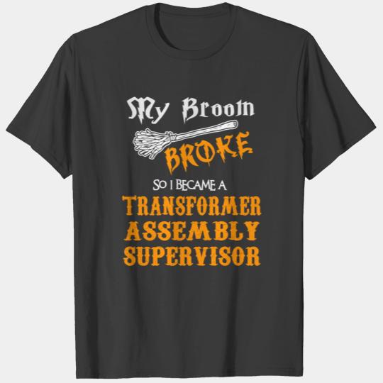 Transformer Assembly Supervisor T-shirt