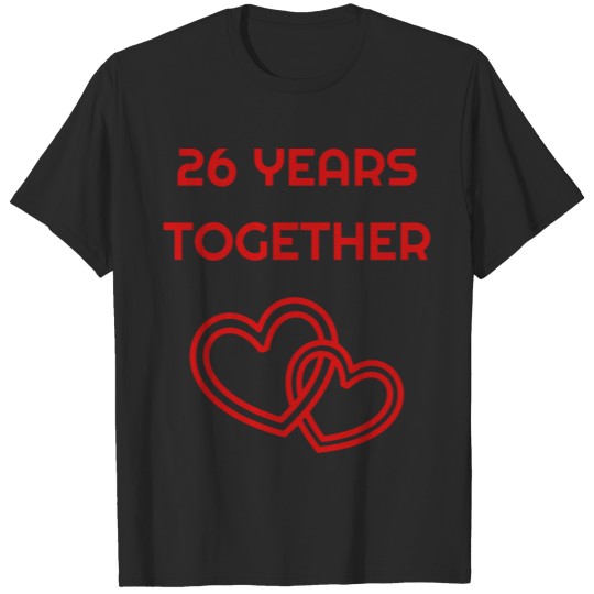 Discover Marriage Mariage Wedding Anniversary 26 T-shirt