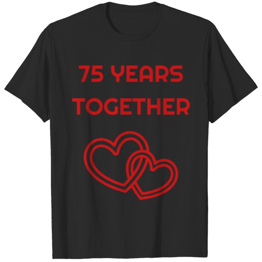 Discover Marriage Mariage Wedding Anniversary 75 T-shirt