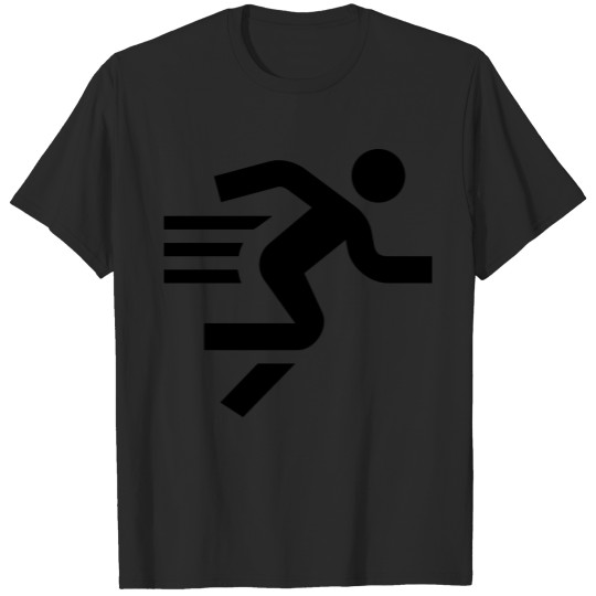 Discover Sprinting Exercise Icon T-shirt