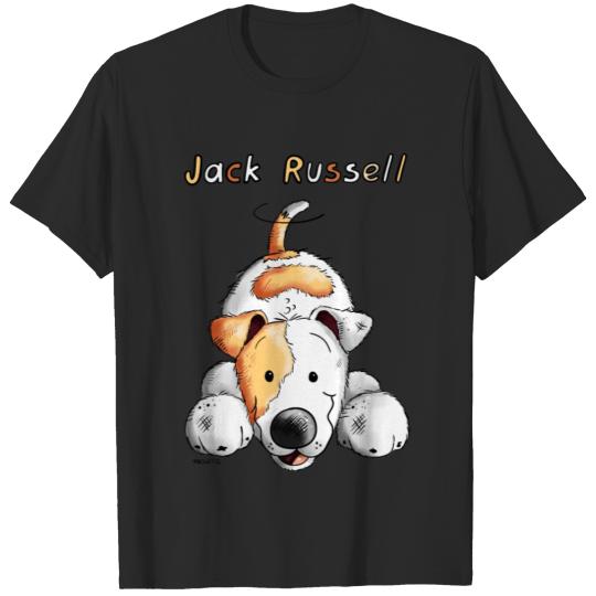 Discover Funny Jack Russell Terrier - Cartoon - Dog - Gift T-shirt