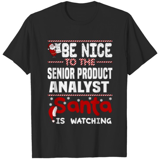 Discover Senior Product Analyst T-shirt