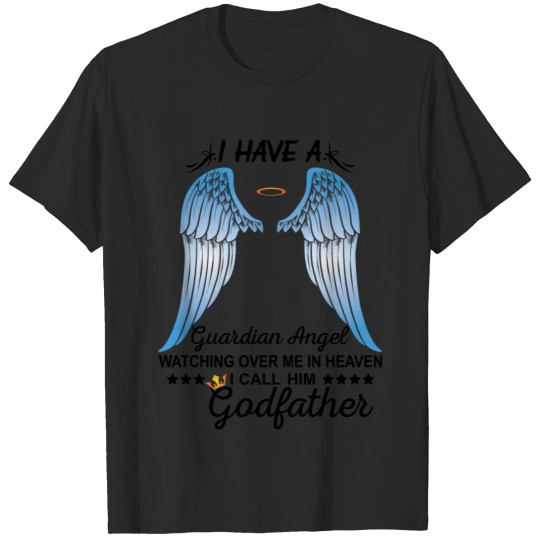 Discover My Godfather Is My Guardian Angel T-shirt