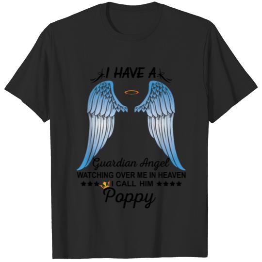 Discover My Poppy Is My Guardian Angel T-shirt