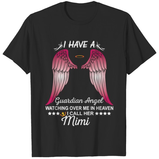 Discover My Mimi Is My Guardian Angel T-shirt