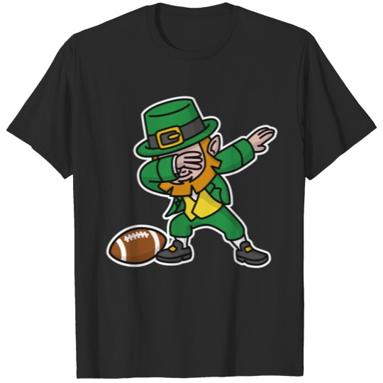 Discover Dab dabbing leprechaun St. Patrick's day rugby T-shirt