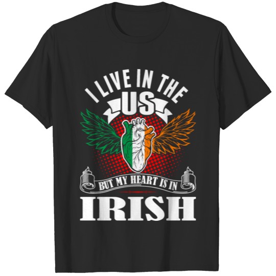 Discover My Heart Is In Irish T-shirt