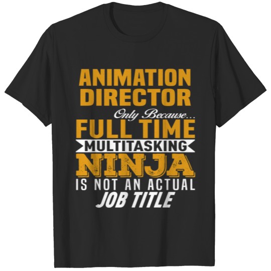 Discover Animation Director T-shirt