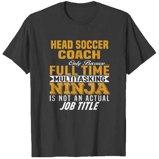 Head Soccer Coach T-shirt