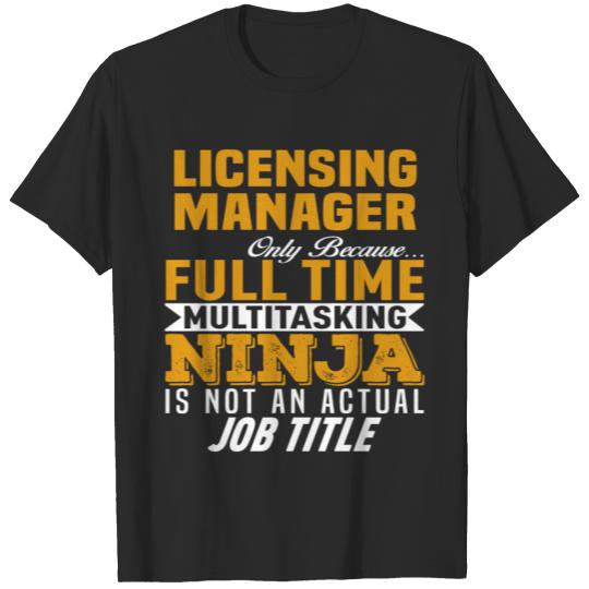 Discover Licensing Manager T-shirt