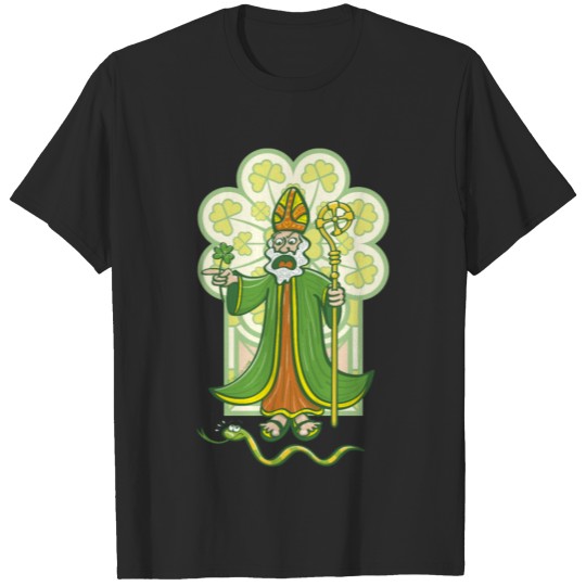 Discover Saint Patrick chasing last Ireland's snake T-shirt