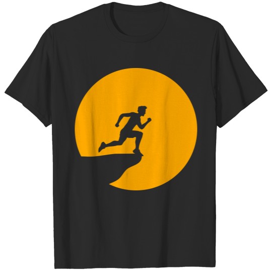 Discover design cliff moon night jump suicide suicide sport T-shirt