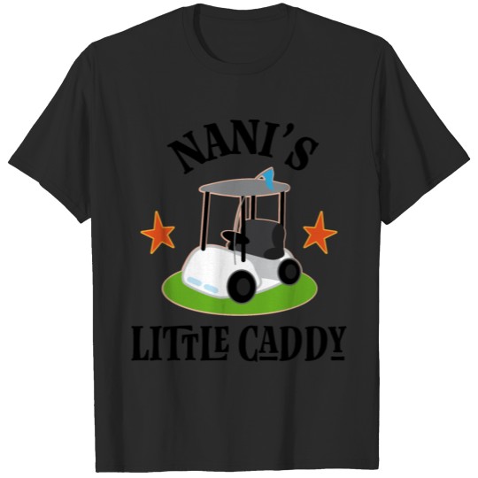 Discover Golfing Nani Little Caddy T-shirt