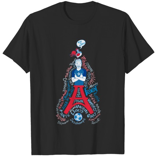 France is two time soccer champion T-shirt